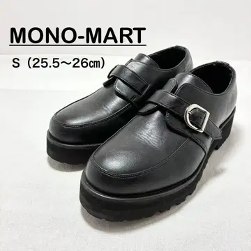 MONO-MART/모노마트 싱글 몽크 슈즈 블랙