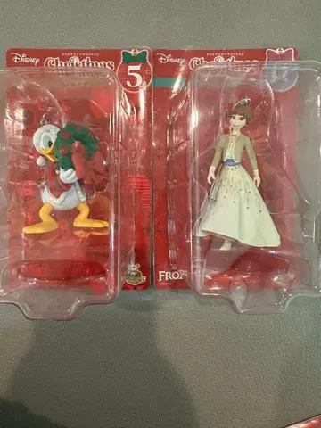 Happy 복권 디즈니 크리스마스 오너먼트 복권 안나 & 도널드 덕