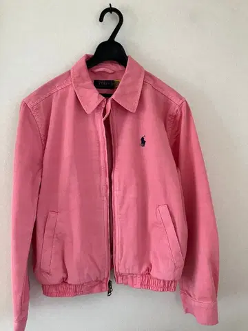 새상품급 polo 랄프 로렌 핑크 자켓