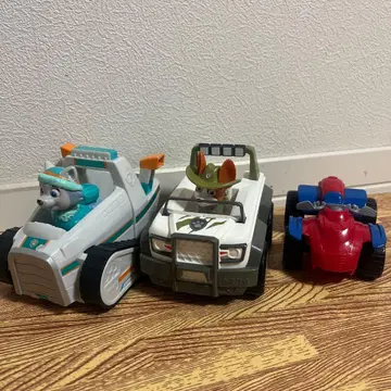 파우 패트롤 미니카 3대 세트