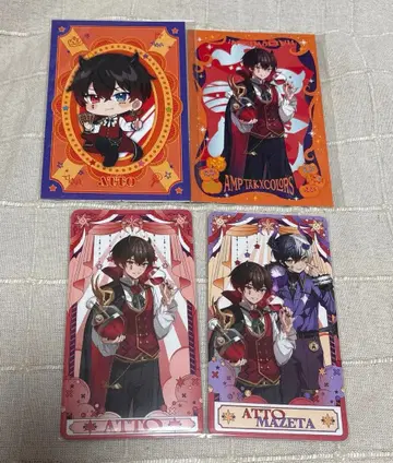 AMPTAKxCOLORS 앗토쿤 할로윈 포스카 타로풍 카드