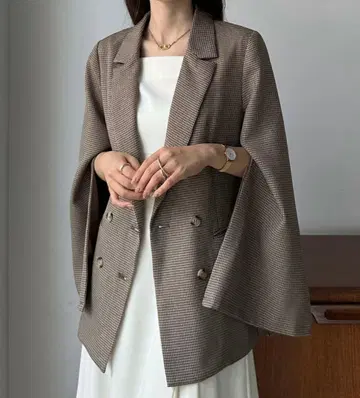 Louere 2way 슬릿 슬리브 테일러드 자켓