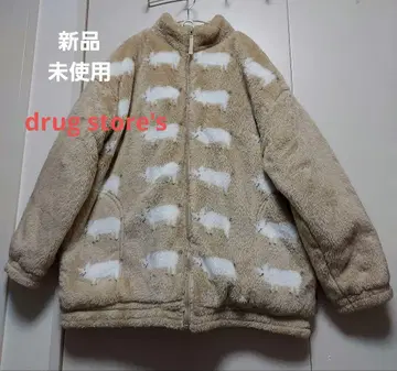 미사용 새상품 드럭 스토어즈 충전솜 보아 자켓
