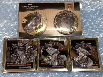 트위스테 AGF 레오나 금박 캔뱃지 세트 스케어리 메탈릭 캔뱃지