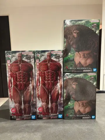 진격의 거인 제일복권 A상 라스트 원상 x 2