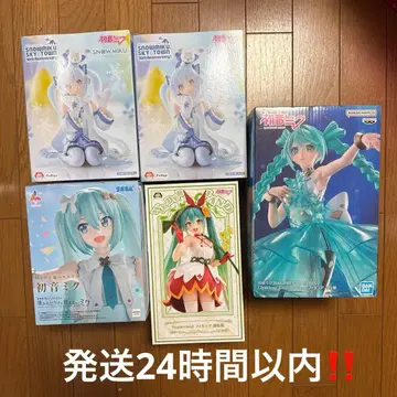 하츠네 미쿠 최신 피규어 5개 세트 묶음 판매