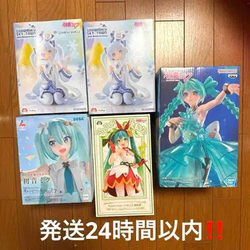 하츠네 미쿠 최신 피규어 5개 세트 묶음 판매