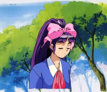 음수학원 La Blue Girl 애니메이션 셀화