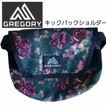 GREGORY 그레고리 킥백 숄더 가든 태피스트리