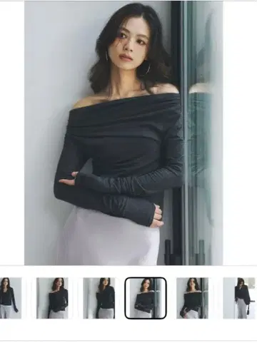 개더 드레이프 컷 상의 아뉴앙스