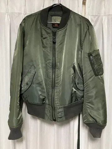 ALPHA INDUSTRIES MA-1 플라이트 자켓 L 올리브