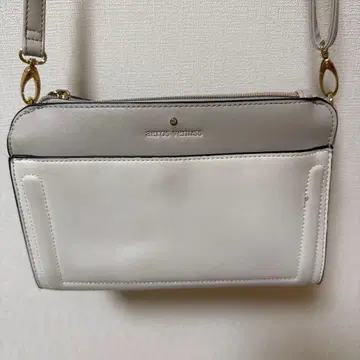 aeros venuss 여성용 숄더백 화이트/그레이