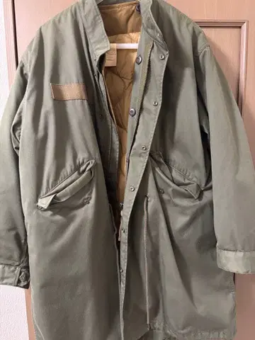 ADAM ET ROPE 모즈 코트 올리브