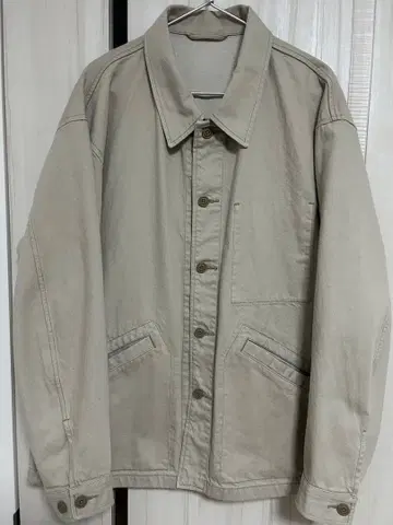 UNIQLO U 유니클로 컬러 데님 자켓 커버올 XL