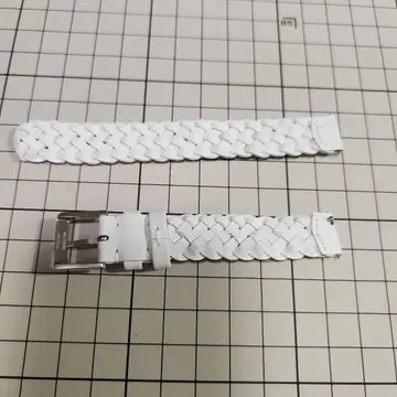 (미사용 새상품) 피아제 포제션 교체용 벨트 화이트 메쉬