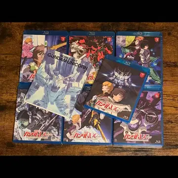 기동전사 건담 UC 유니콘 Blu-ray 블루레이 전 7권 세트