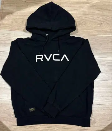 RVCA 후드티 속기모 블랙 S 사이즈
