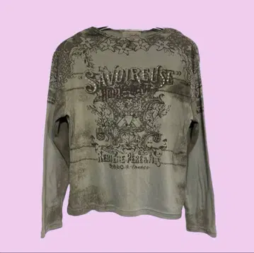 롱T 긴팔 페어리 그런지 grunge y2k 스톤