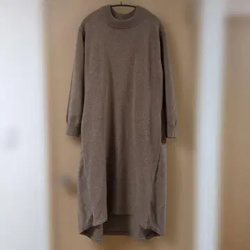 니트 롱 원피스 긴팔 L 사이즈