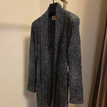 Clematis 그레이 롱 가디건 M