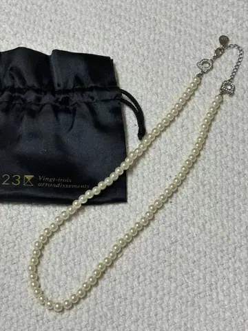 23구 펄 목걸이 50cm