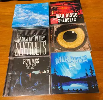 아사이 켄이치 CD 세트 SHERBETS PONTIACS 6장 세트