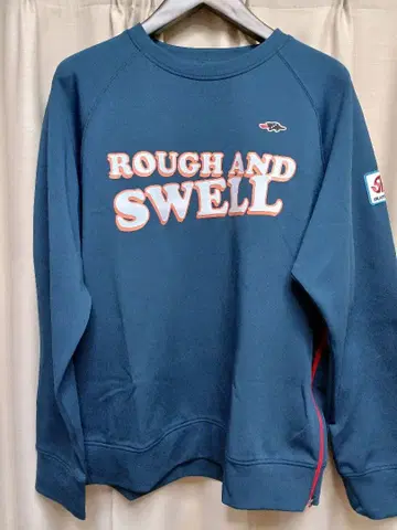 ROUGH AND SWELL 네이비 맨투맨