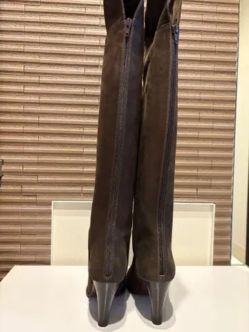 미사용품 ANAYI 스웨이드 롱 부츠