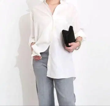 두지엠 클라세 긴팔 셔츠 옷깃 와이어 포함