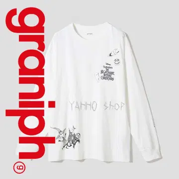 [ 새상품/L ] 그라니프 나이트메어 비포어 크리스마스 긴팔 T셔츠