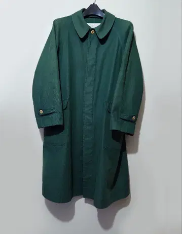 45R 다크 그린 코트 프리 사이즈