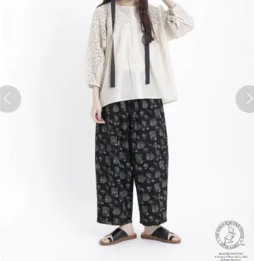 Samansa Mos2 피터 래빗 팬츠/블랙