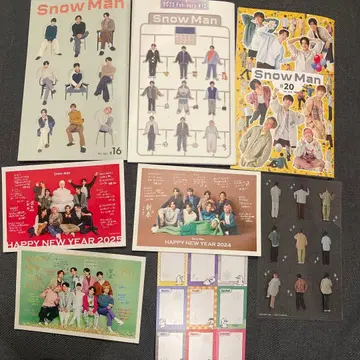 SnowMan 팬클럽 뉴스레터 & 연하장