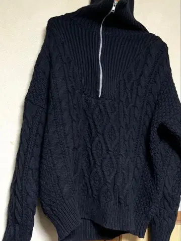 에브리리스 새상품급 니트 블랙