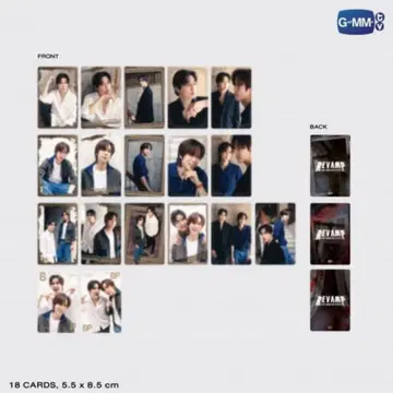 [ 미개봉품 ] REVAMP 포토 카드 18장 BounPrem 1