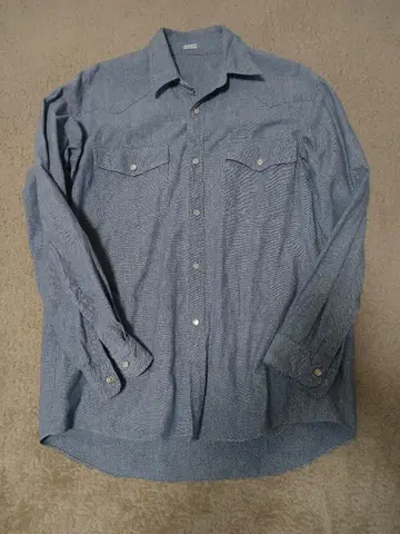 웨스턴 셔츠 데님 셔츠