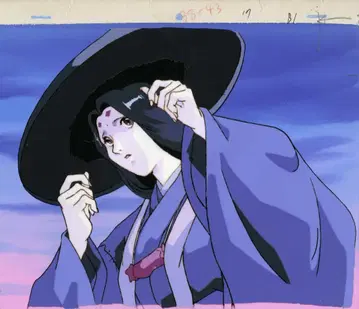 음수학원 La Blue Girl 애니메이션 셀화 3