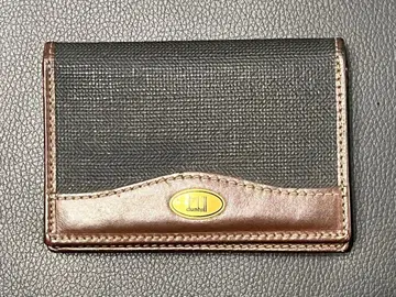 dunhill 명함지갑 브라운 블랙