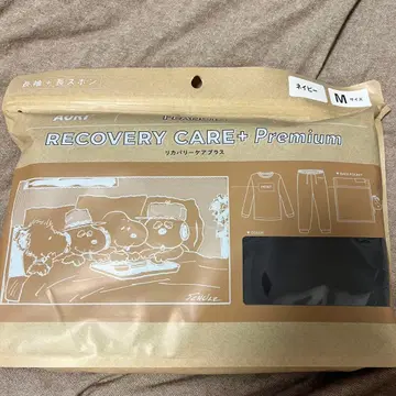 리커버리 케어 플러스 프리미엄 스누피 M 네이비 리커버리 의류