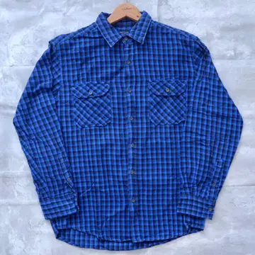 90s 00s 긴팔 체크 셔츠 플란넬 셔츠