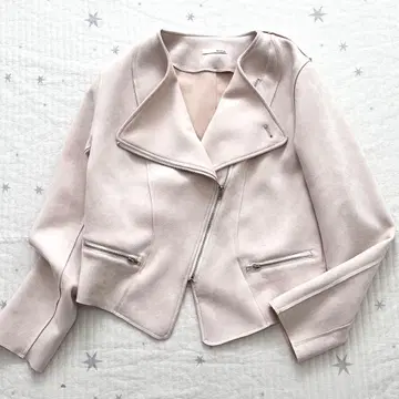 새상품급 RESEXXY 리젝시 노카라 자켓 라이더 스웨이드