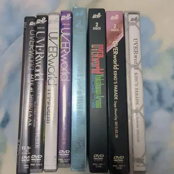UVERworld DVD 8장 세트