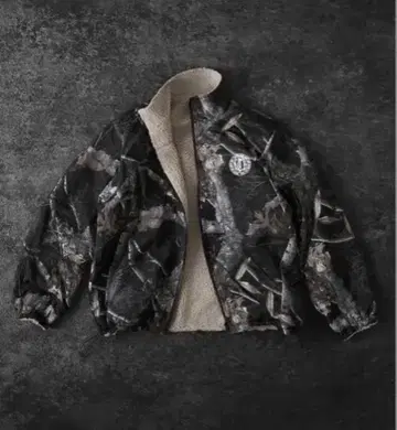 카모 패턴 나일론 블루종 2way