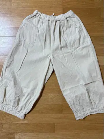 le ciel 크림색 캐주얼 팬츠