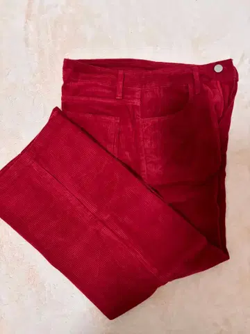 NUGU chelsea 벨로아 와이드 팬츠