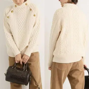 FRAMeWORK 해밀턴 아란 풀오버 내추럴 계열 프레임워크