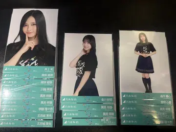 노기자카46 브로마이드 라이브T셔츠 도쿄ver. 18장 묶음 판매