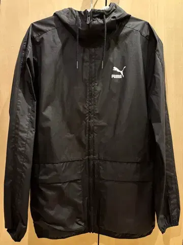 [ 착용 3회 정도 ] PUMA 블랙 마운틴 후드티 남성용 XS
