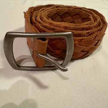 Hawk country 메쉬 벨트 탄 가죽 M 사이즈 110cm