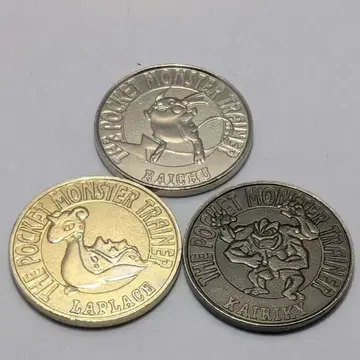 포켓몬 배틀 코인 3개